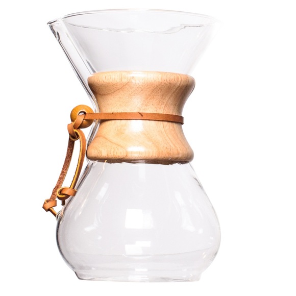 Chemex Other - Chemex 6 Cup Coffee Maker - Classic & Glass Handle Styles plus pack of filters